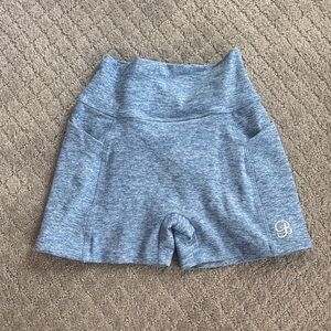 Bombshell Sportswear Sky Blue Bike Shorts